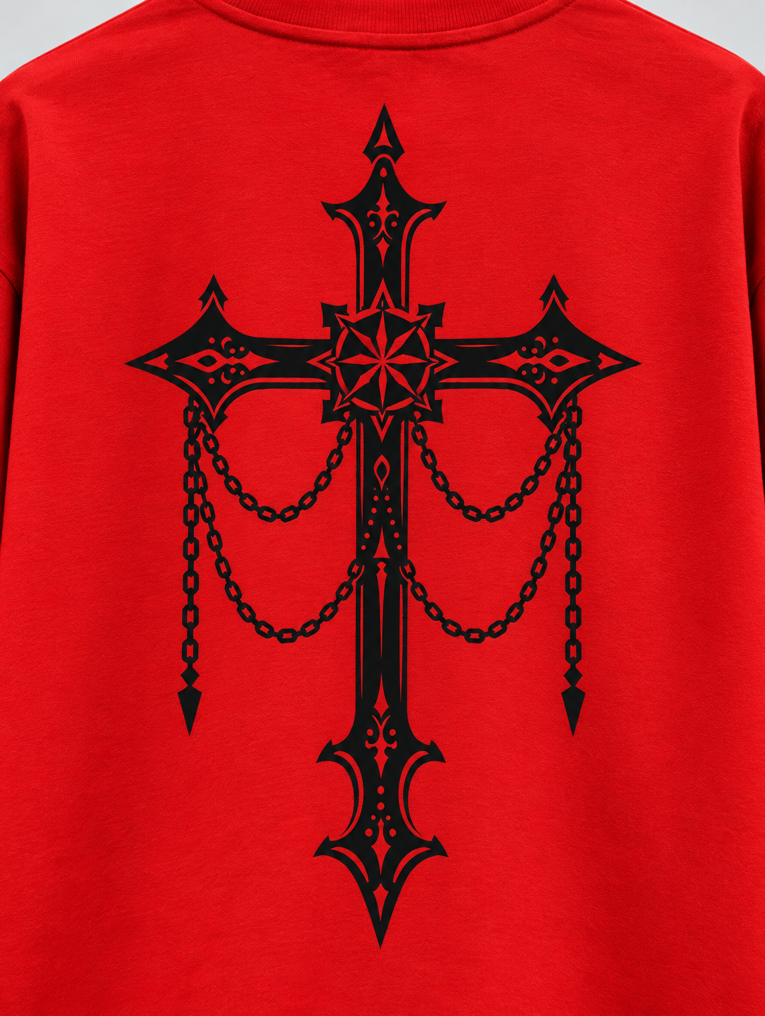 Unforgettable Red Graphic Full-Sleeve T-Shirt – OFFGRIDS