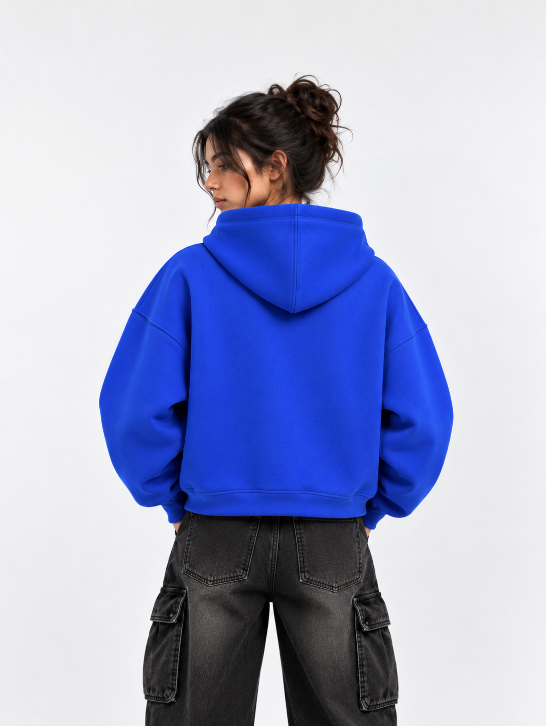 OFFGRIDS Boxy Fit Hoodie (Royal Blue)