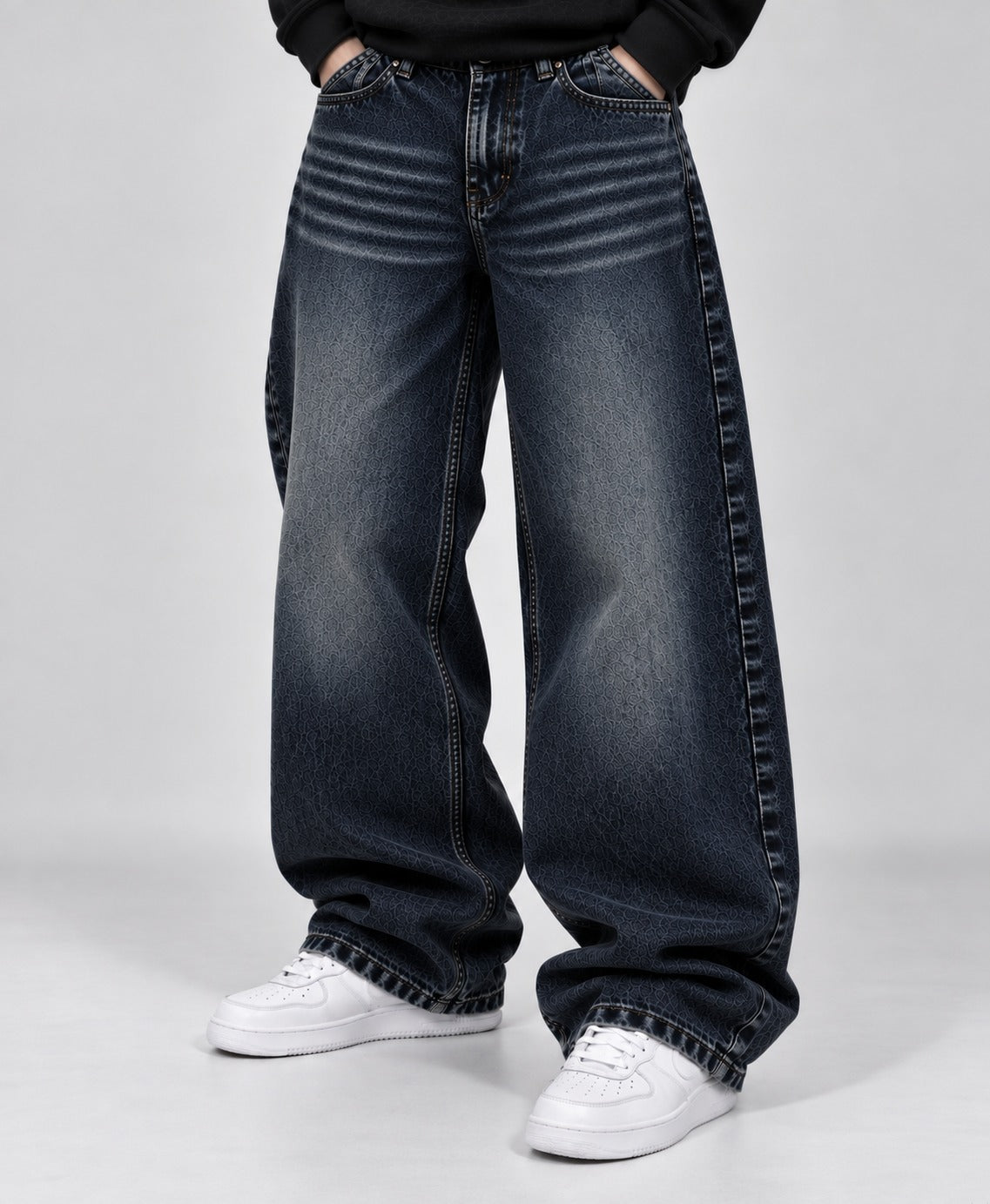 OFFGRIDS Baggy Jeans – Deep Blue