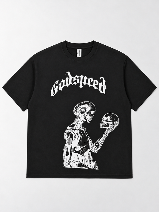 “Godspeed” Graphic T-Shirt – Black