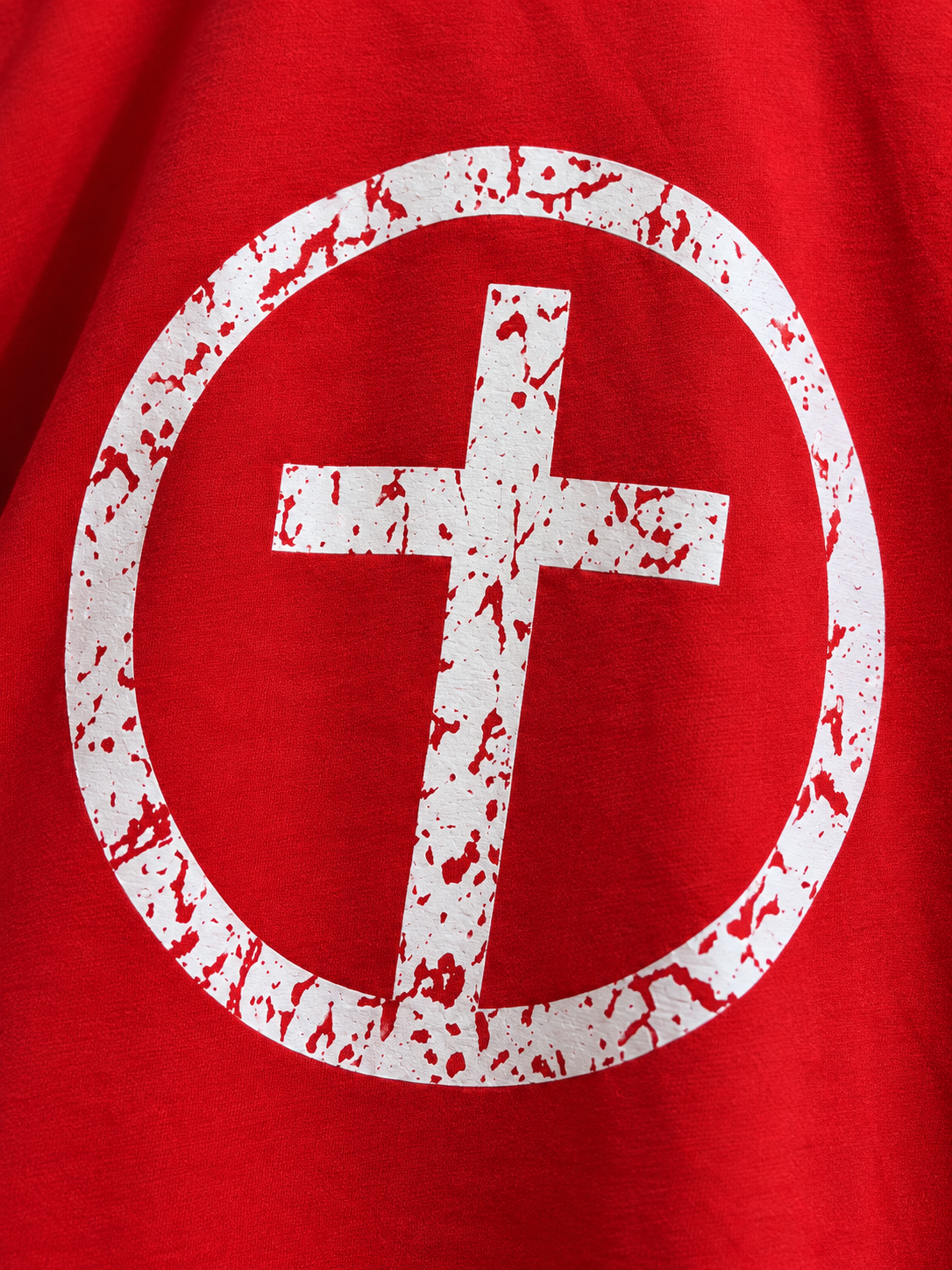 Red Cross Graphic Full-Sleeve T-Shirt – OFFGRIDS