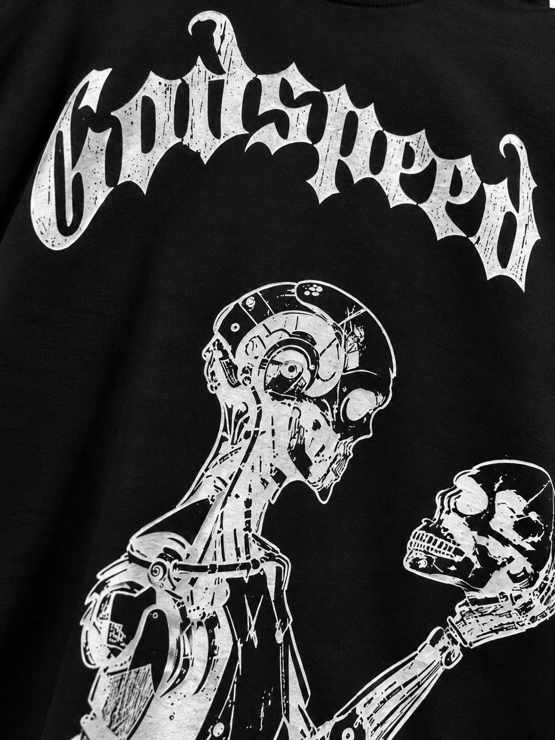 Godspeed Graphic Full-Sleeve T-Shirt – Black | OFFGRIDS