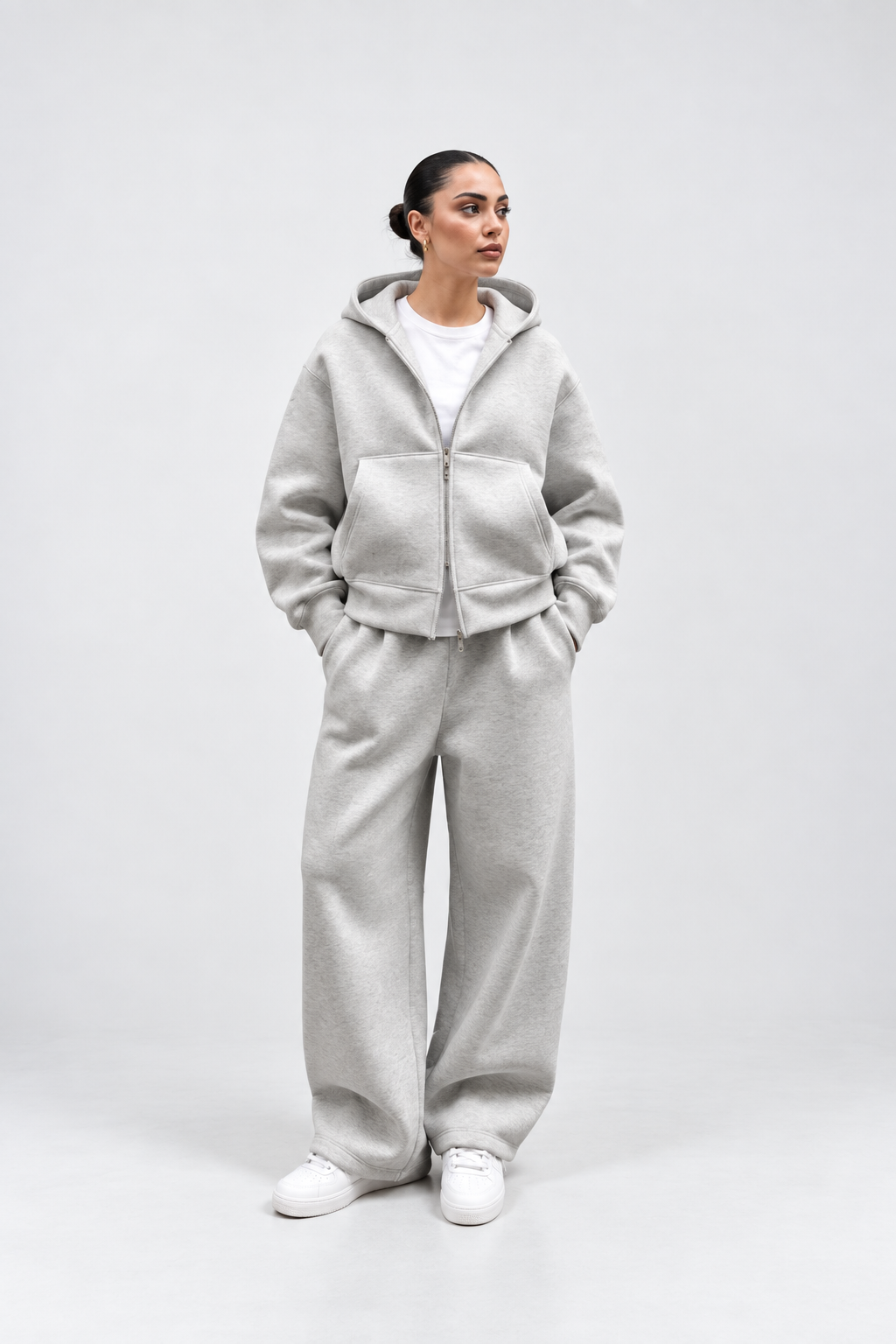 Tech Baggy Tracksuit – Grey