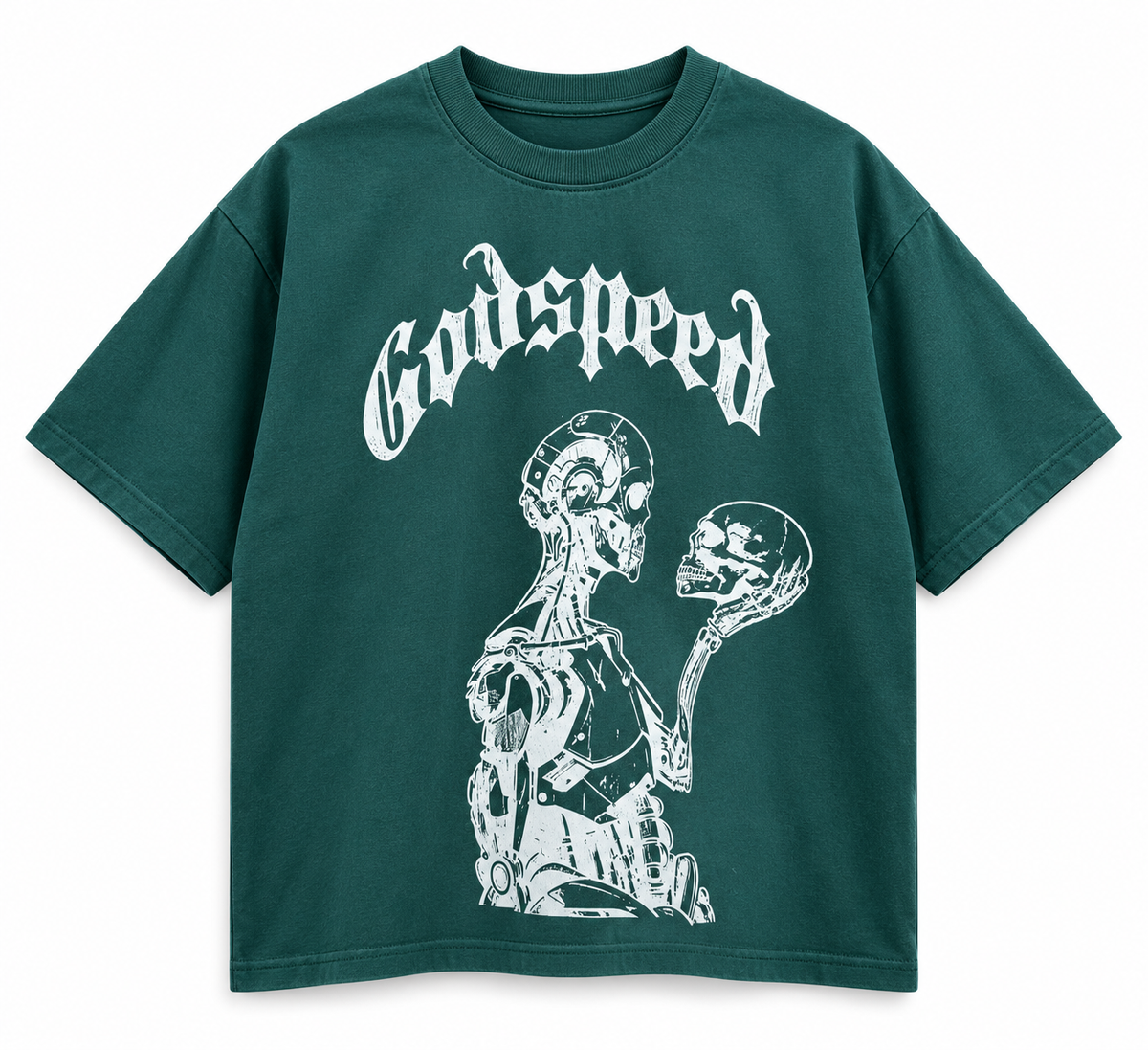 “Godspeed” Graphic T-Shirt – Forest Green