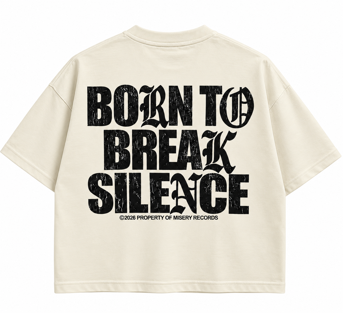 SAINT WORLD Boxy T-Shirt ( Off-White )