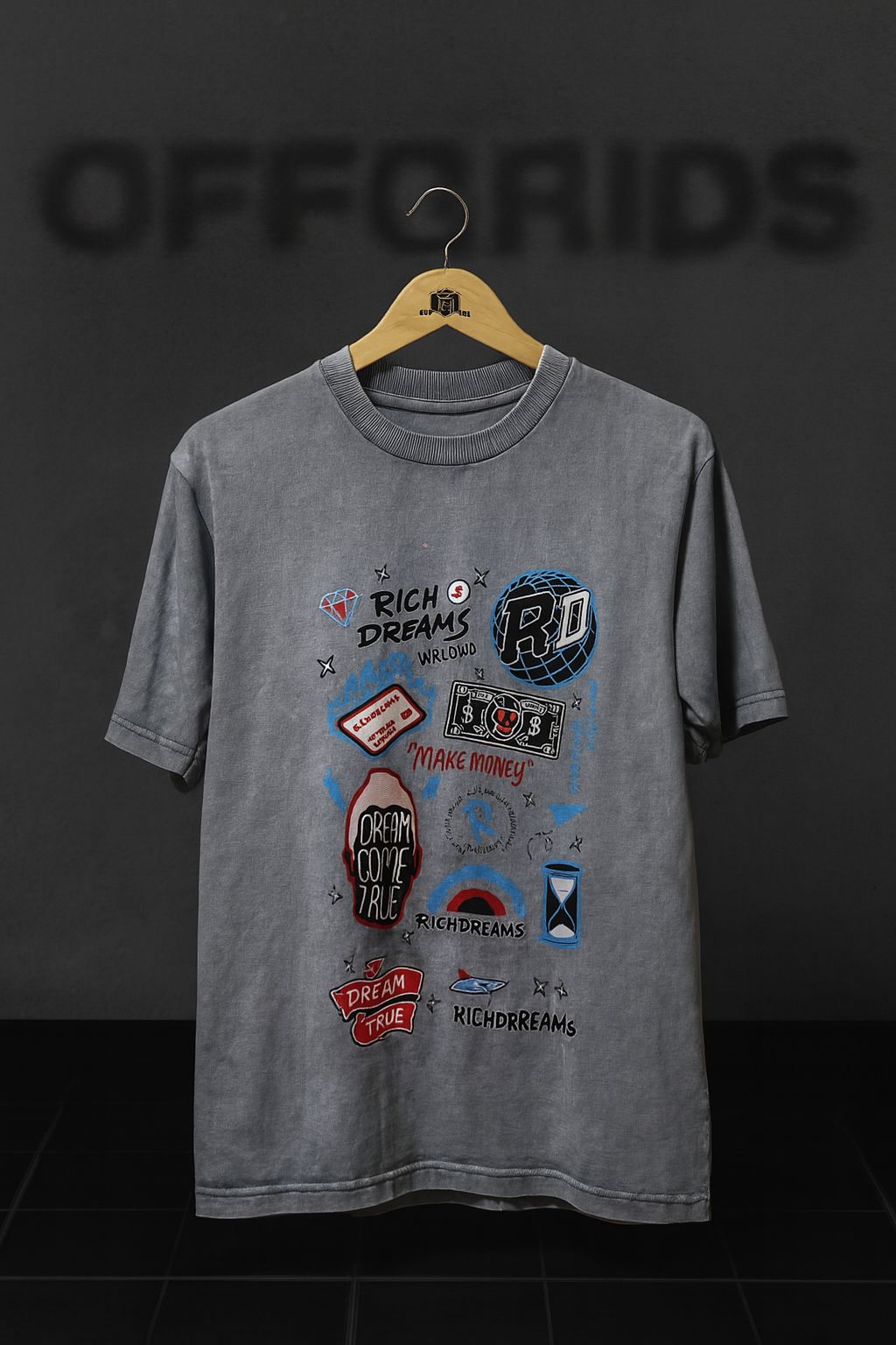 He Has Shown His People – Oversized ACID WASH Graphic T-Shirt (Psalm 111:6)