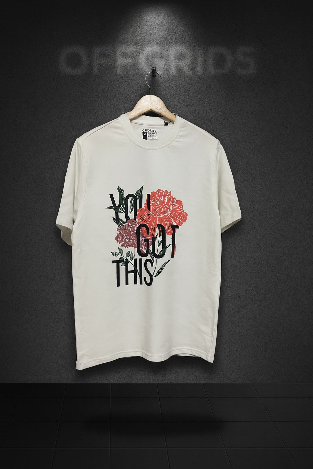 Floral Bloom Back Print T-Shirt – Offgrids Edition