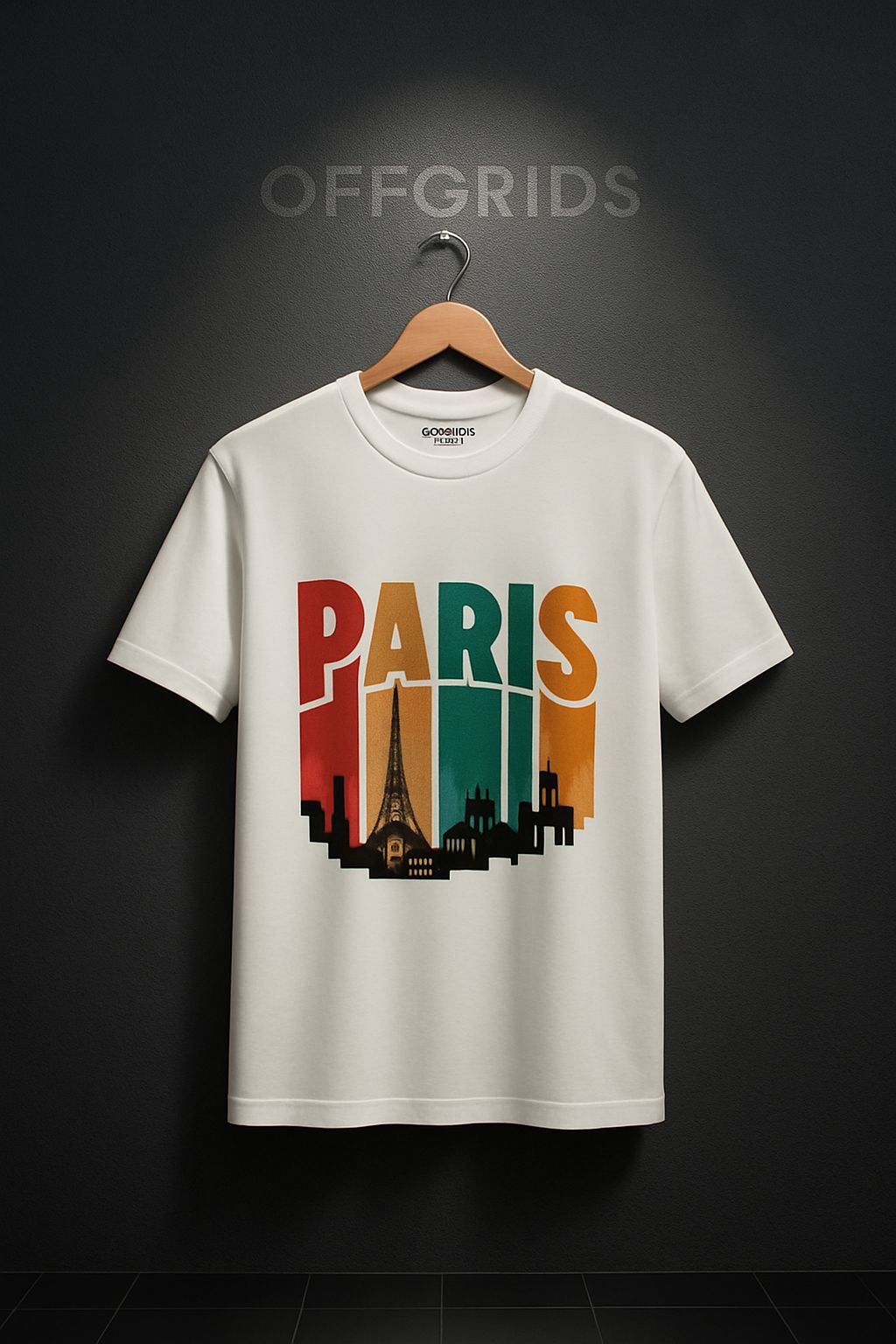 Paris Skyline Graphic Tee – Offgrids