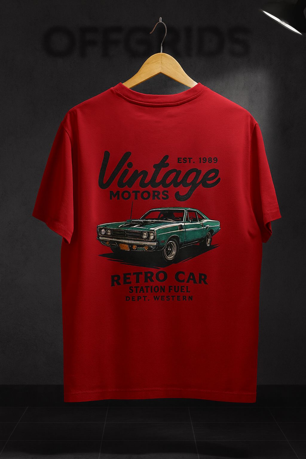 Bold Red Statement Tee – “ABCDEFUCKYOU” Graphic