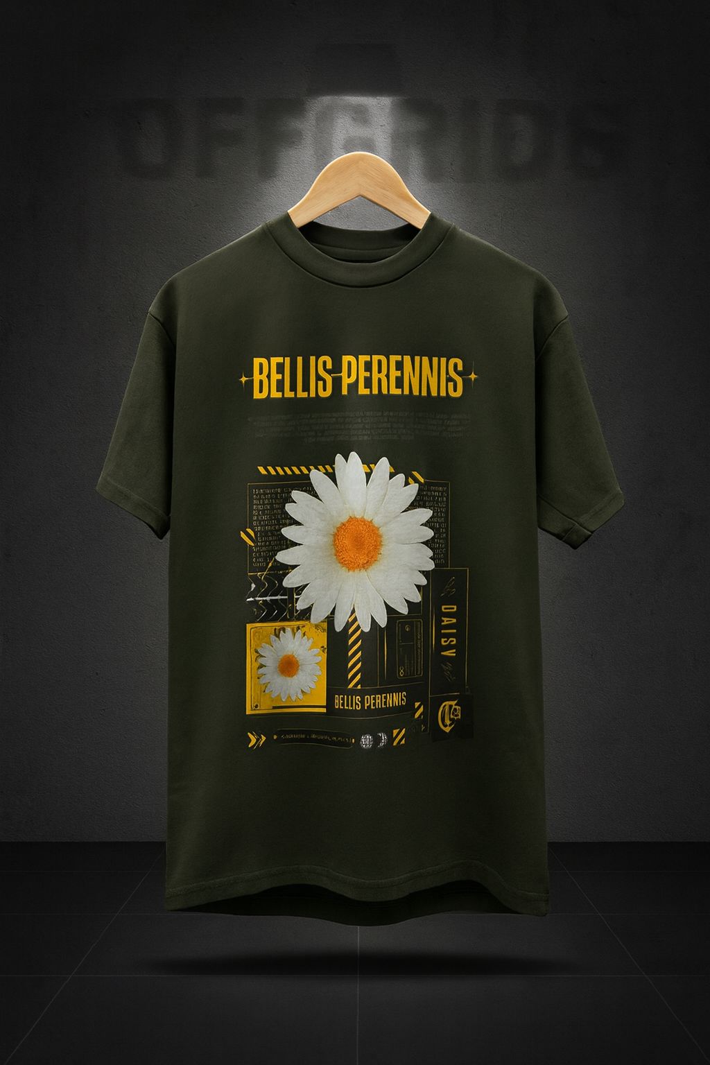 BELLIS PERENNIS Daisy Oversized Tee – OFFGRIDS
