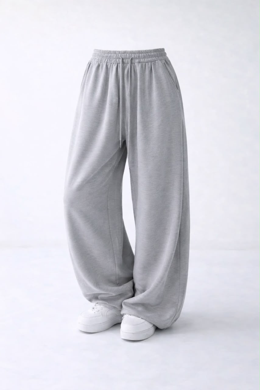 Essential Grey Baggy Sweatpants