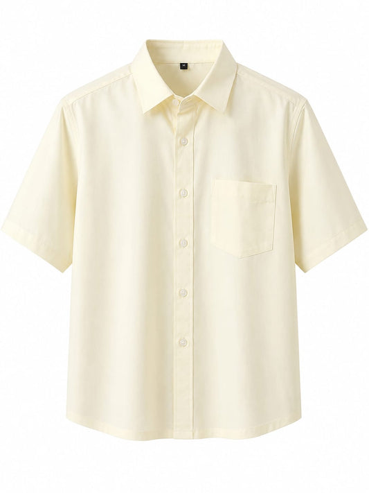 Essential Cream Oversized Shirt