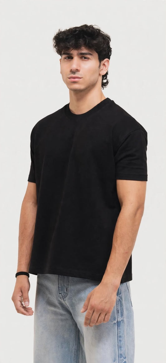 OFFGRIDS Basic Boxy T-Shirt – Black