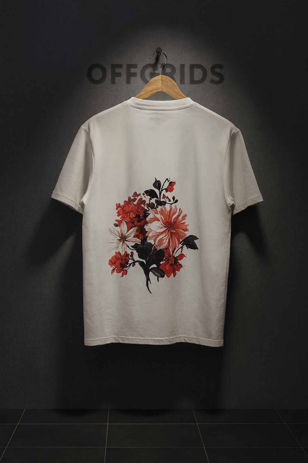 Floral Bloom Back Print T-Shirt – Offgrids Edition