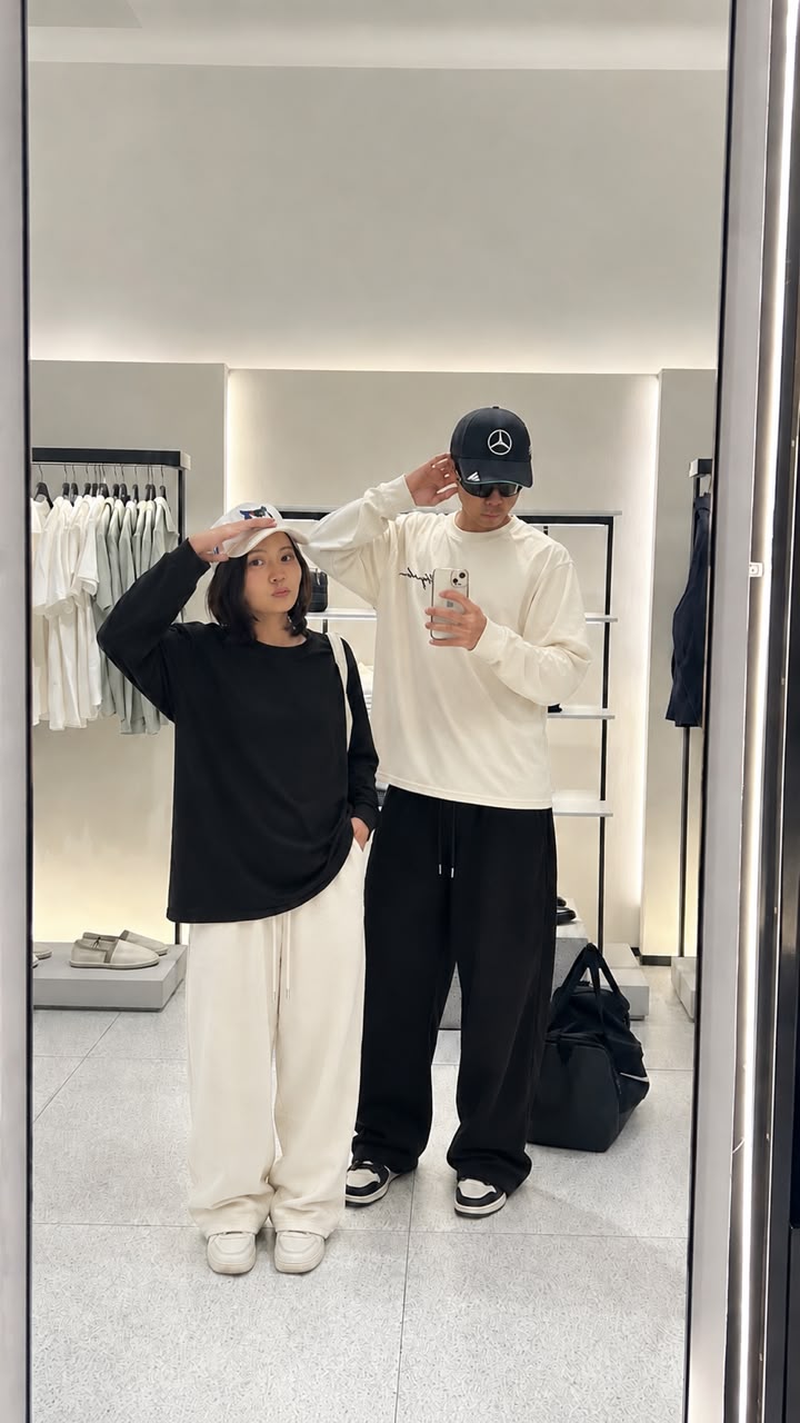 OFFGRIDS Proper Baggy Track Pants for Men & Women | Premium Unisex Streetwear